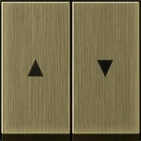 Gira S-55 Бронза Клавиша 2-ая жалюзийная 0294603 0294603