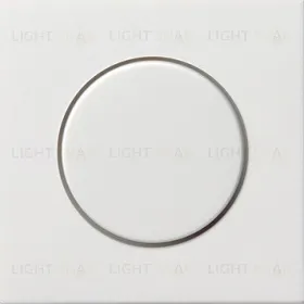 Gira F100 Бел глянц Накладка светорегулятора поворотного 0650112 0650112