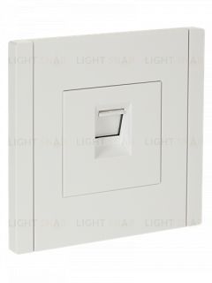 Розетка компьютерная RJ45 кат.6 белый IEK Forte&Piano FP-K10-2-K01 FP-K10-2-K01