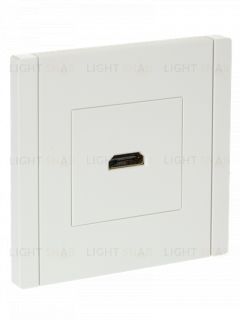 HDMI розетка одинарная тип А IEK Forte&Piano, белый FP-H10-K01 FP-H10-K01