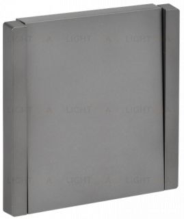 Выключатель 1-клавишный кнопочный IEK Forte&Piano, 10A/250В, нержавеющая сталь FP-V14-0-10-1-K46 FP-V14-0-10-1-K46