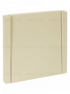 Выключатель 1-клавишный перекрестный 10А IEK Forte&Piano ваниль FP-V13-0-10-1-K10 FP-V13-0-10-1-K10