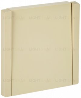 Выключатель 1-клавишный кнопочный IEK Forte&Piano, 10A/250В, ваниль FP-V14-0-10-1-K10 FP-V14-0-10-1-K10