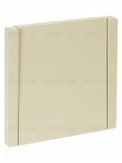 Выключатель 1-клавишный проходной 10А IEK Forte&Piano ваниль FP-V12-0-10-1-K10 FP-V12-0-10-1-K10