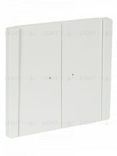 Выключатель 2-клавишный с индикацией 10А IEK Forte&Piano белый FP-V20-1-10-1-K01 FP-V20-1-10-1-K01