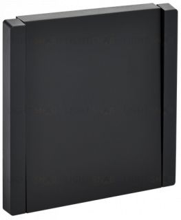 Выключатель 1-клавишный кнопочный IEK Forte&Piano, 10A/250В, черный FP-V14-0-10-1-K02 FP-V14-0-10-1-K02