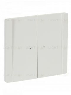 Выключатель 2-клавишный проходной с индикацией 10А IEK Forte&Piano белый FP-V22-1-10-1-K01 FP-V22-1-10-1-K01