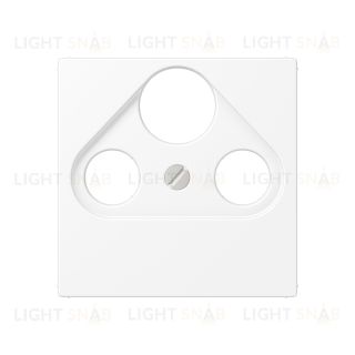 JUNG A Flow/A 550 Белый матовый Крышка для TV-FM-SAT розетки A561BFPLSATWWM A561BFPLSATWWM