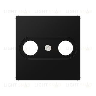 JUNG A Flow/A 550 Черный матовый Крышка для TV розетки A561BFPLTVSWM A561BFPLTVSWM