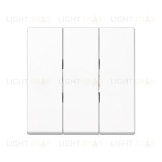 JUNG клавиша для трёхклавишного выключателя белый A593BFWW A593BFWW