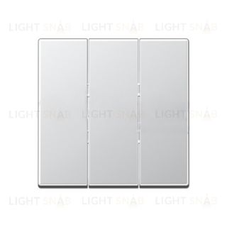 JUNG клавиша для трёхклавишного выключателя алюминий A593BFAL A593BFAL