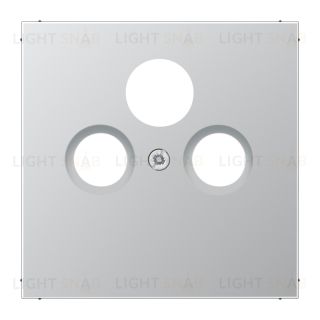 Jung LS 990 Алюминий накладка TV-SAT-FM розетки AL2990SAT AL2990SAT