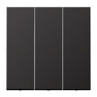 JUNG клавиша 3-ая для трёхклавишного выключателя алюминий темный LS990 AL993D AL993D