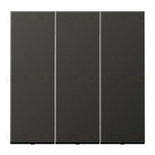 JUNG клавиша 3-ая для трёхклавишного выключателя антрацит матовый LS990 AL993AN AL993AN