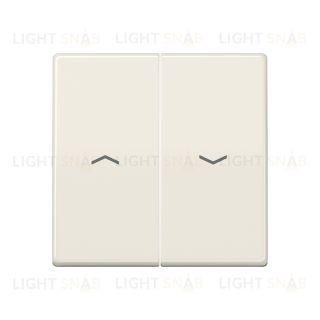 Jung AS клавиши для выключателя управления жалюзи; слоновая кость AS591-5P AS591-5P