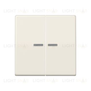 Jung AS 500 Беж клавиша 2-я с подсветкой AS591-5KO5 AS591-5KO5