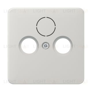 Jung CD 500/CD plus крышка для SAT-TV-розетки; светло-серая CD561SATLG CD561SATLG
