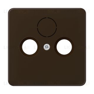 Jung CD 500/CD plus крышка для SAT-TV-розетки; коричневая CD561SATBR CD561SATBR