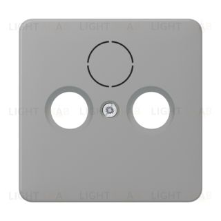 Jung CD 500/CD plus крышка для SAT-TV-розетки; серая CD561SATGR CD561SATGR