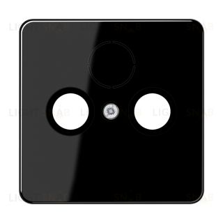 Jung CD 500/CD plus крышка для SAT-TV-розетки; черная CD561SATSW CD561SATSW