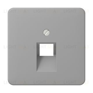 Jung CD 500/CD plus крышка для ординарной телефонной и компютерной розетки UAE; серая CD569-1UAGR CD569-1UAGR