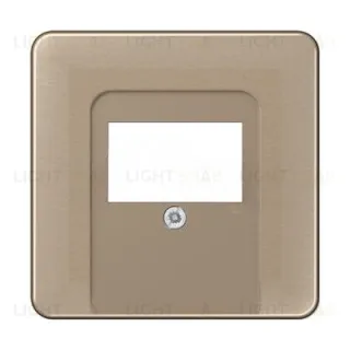 Jung CD 500/CD plus крышка для ТАЕ розетки; золотая бронза CD569TGB CD569TGB