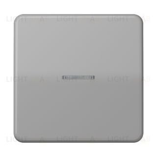 Jung CD 500/CD plus клавиша с окошком для выключателя и кнопки с подсветкой; серая CD590KO5GR CD590KO5GR