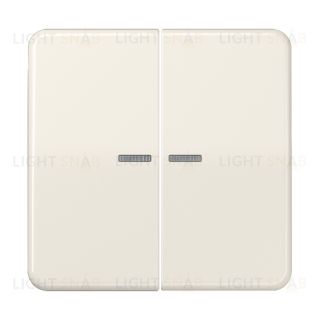 Jung CD 500/CD plus клавиши для сдвоенных выключателей с подсветкой; слоновая кость CD595KO5 CD595KO5