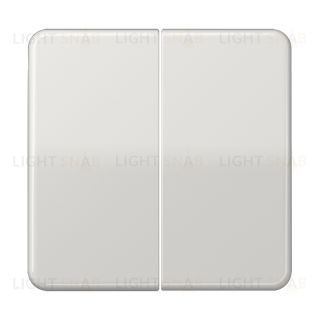 Jung CD 500/CD plus клавиши для сдвоенных выключателей и кнопок; светло-серые CD595LG CD595LG