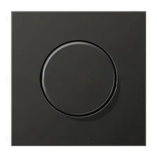 JUNG EcoProfi Standart Черный матовый Накладка на роторный диммер EP1540BFSWM EP1540BFSWM