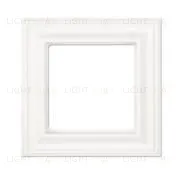 Рамка одинарная Jung Eco Profi Deco, белый матовый EPD481WWM EPD481WWM