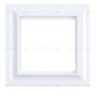 Рамка одинарная Jung Eco Profi Standart белый матовый EPS481WWM EPS481WWM