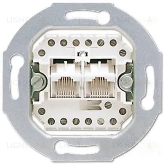 Jung телефонная UAE розетка, 8-ми полюсная; два терминала EPUAE8-8UPO EPUAE8-8UPO