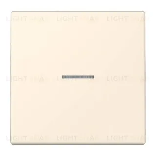 Клавиша одинарная с подсветкой LS 990 Les Couleurs Le Corbusier blank ivoire LC990KO54320B LC990KO54320B