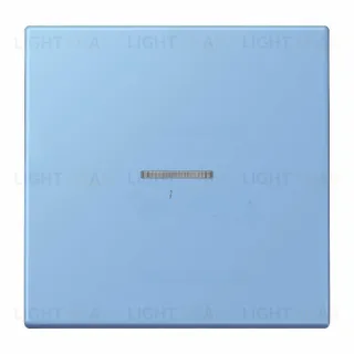 Клавиша одинарная с подсветкой LS 990 Les Couleurs Le Corbusier bleu ceruleen 59 LC990KO54320N LC990KO54320N