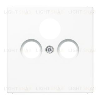 Jung LS 990 Белая накладка TV-SAT-FM розетки LS990SATWW LS990SATWW