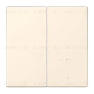 Клавиши двойная LS 990 Les Couleurs Le Corbusier blank ivoire LC9954320B LC9954320B