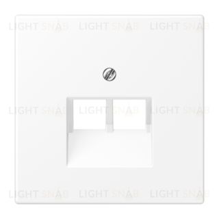 JUNG LS 990 Белый матовый Плата для двух модулей, фиксация винтом LS969-2UAWWM LS969-2UAWWM