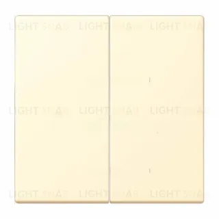 Клавиши двойная LS 990 Les Couleurs Le Corbusier blanc LC99532001 LC99532001