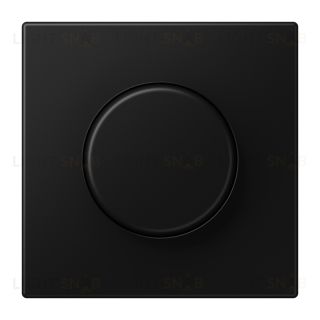 JUNG LS 990 Черный матовый Накладка на роторные диммеры без лапок LS1740SWM LS1740SWM