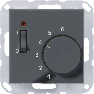 Jung Антрацит мат. крышка для регулятора подогрева пола A1749BFANM A1749BFANM