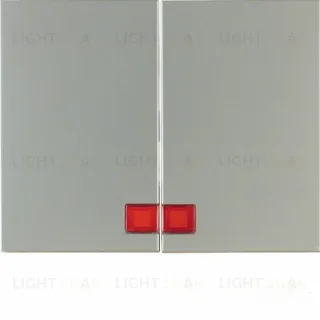 Клавиши с красной линзой, K.5, цвет: стальной, лак 14377004 14377004