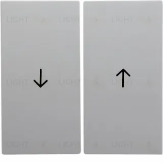 Клавиши с оттиском "Стрелка", S.1/B.x, цвет: полярная белизна, матовый 16251909 16251909