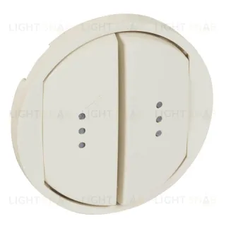 Legrand Celiane Беж Клавиша 2-ая с подсветкой 66211 66211