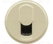 Legrand Celiane Беж Накладка ТЛФ 1-ой розетки 66230 66230