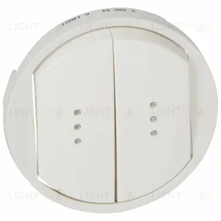 Legrand Celiane Бел Клавиша 2-ая с подсветкой 68004 68004