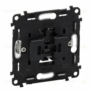 Valena IN'MATIC. Механизм выключателя кнопочного 6А 250В.Безвинтовые зажимы 752011 752011