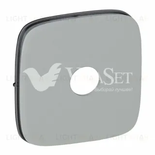 Valena ALLURE.Лицевая панель для переключателя со встроенным датчиком движения.Алюминий 752077 752077