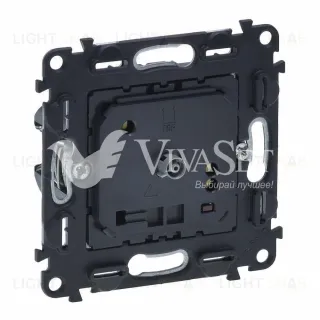 Valena IN'MATIC. Механизм термостата для теплых полов с датчиком.16А 250В.Винтовые зажимы 752034 752034