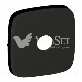 Valena ALLURE.Лицевая панель для переключателя со встроенным датчиком движения.Антрацит 752078 752078